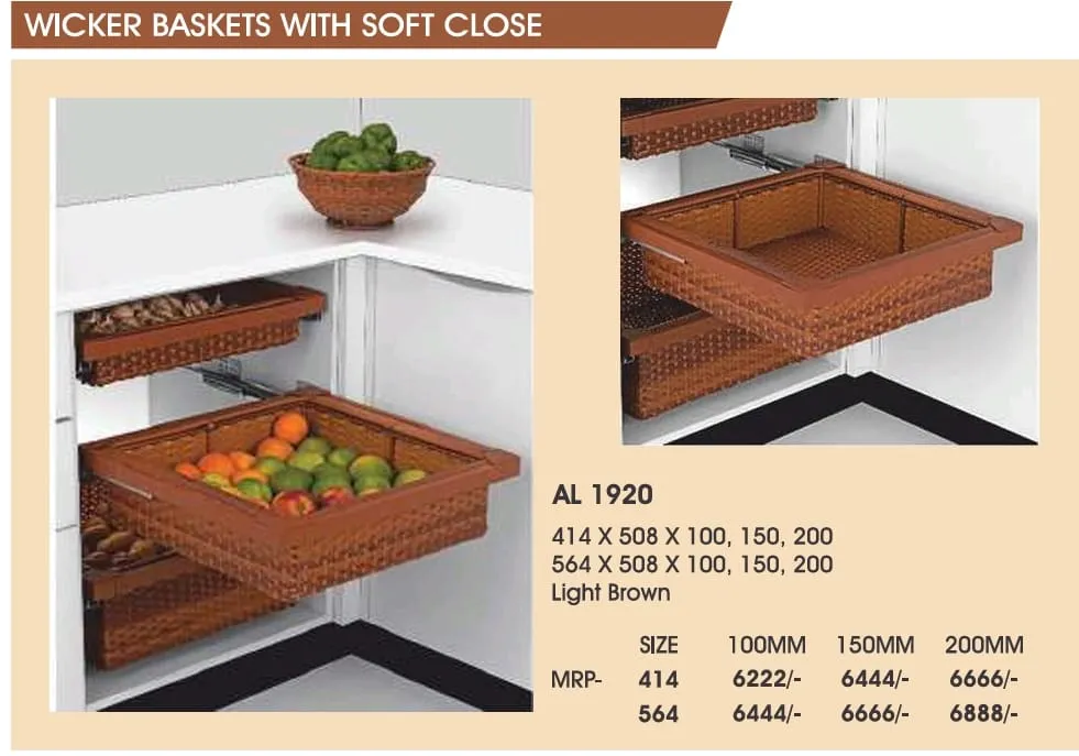 WICKER BASKET (SOFT CLOSE) secondary preview