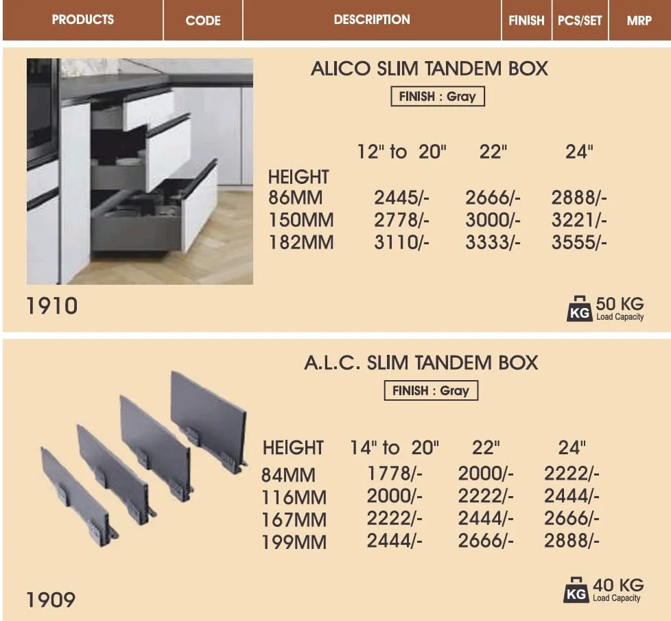 SLIM TANDEM BOX secondary preview