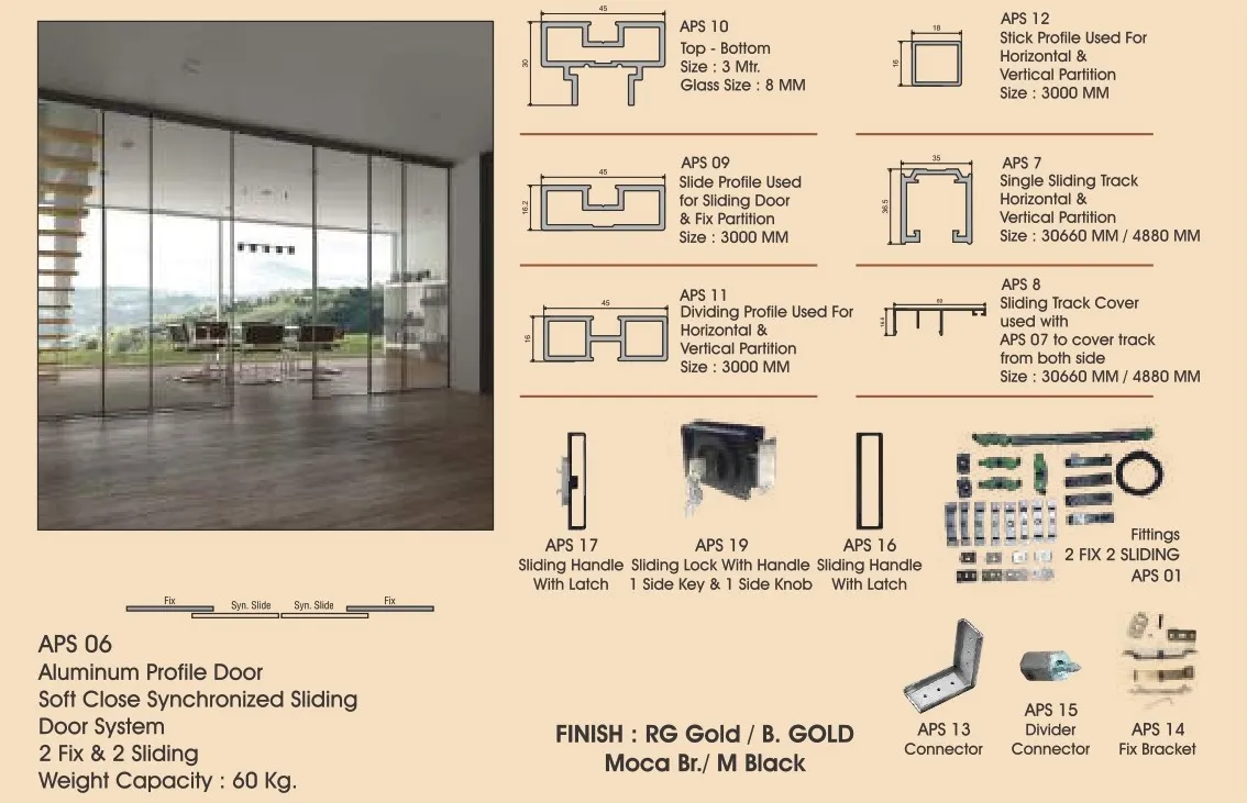 APS 06 SLIDING SYSTEM secondary preview